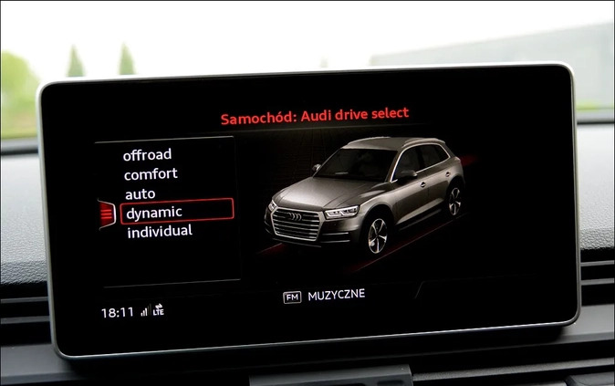 Audi Q5 cena 105800 przebieg: 205736, rok produkcji 2018 z Świdnica małe 781